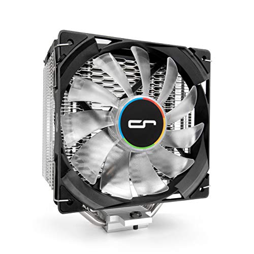 Cryorig H7 Quad RGB Processador Cooler 12 cm Preto, Cinzento Cryorig - Peças de refrigeração de sistema de computador - 1,2 cm, 1600 rpm, preto, cinzento