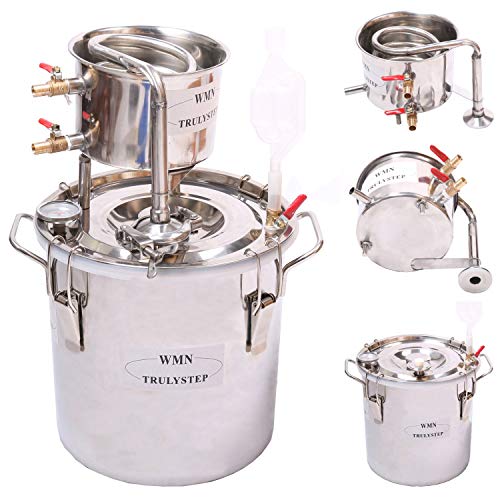 Kit de Destilação de Água 12 L Inox (Recondicionado Como Novo) YUEWO - Cozinha & sala de jantar - destilação, água, inox, kit