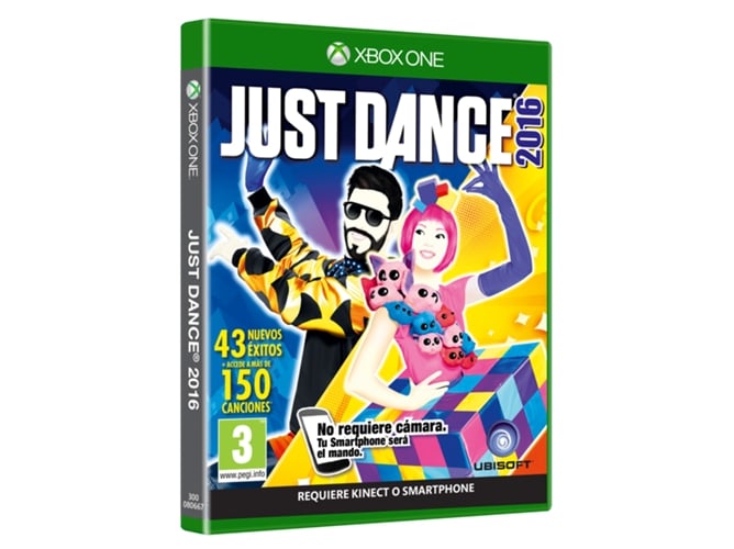 Jogo Xbox One Just Dance 2016 (En Espanhol) Ubisoft - Software de jogos de vídeo - xbox one, just dance 2016, dança, funcionalidades, world video challenge