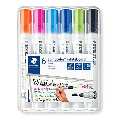 Marcador STAEDTLER Lumocolor (Multicor - Ponta de 1.0 mm) Staedtler - Marcadores e marcadores de texto - multicor, ponta 1.0 mm, recarregável