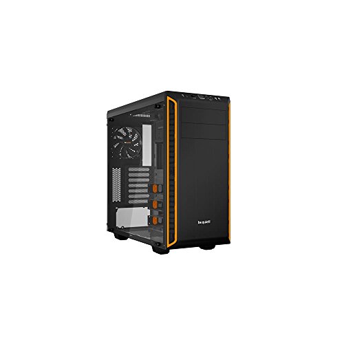 Caixa PC BE QUIET! Pure Base 600 Window Torre-Midi Preto, Laranja be quiet! - Componentes de computador - torre-midi, preto, laranja, window