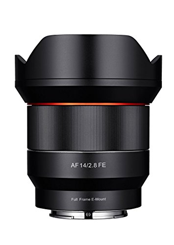 Objetiva Samyang AF 14mm F2.8 AS IF UMC para Sony E Samyang - Lentes de câmera - 14mm, f/2.8, grande angular, sony e