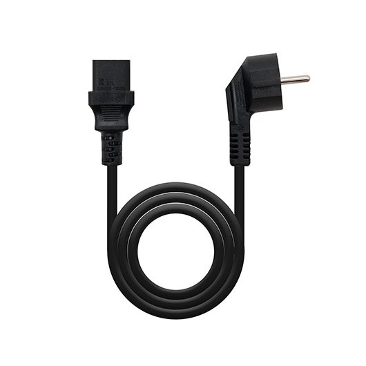 Cabo de Alimentação NANOCABLE (C13 - C13 - 3 m - Preto) NANOCABLE - Adaptadores de energia e carregadores - cabo alimentação, nanocable, c13, preto