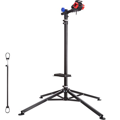 Suporte para bicicleta TECTAKE 402899 (Branco) TecTake - Atletismo - altura ajustável, branco, 85 cm, 6 kg