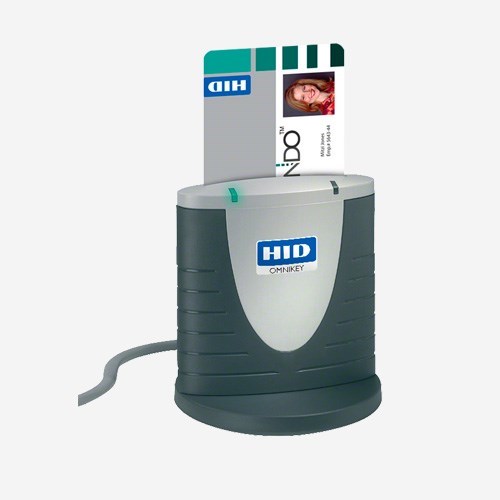 Leitor de smart card HID Identity OMNIKEY 3121 Omnikey - Leitores de cartão eletrônico - smart card, usb, preto, omnikey 3121