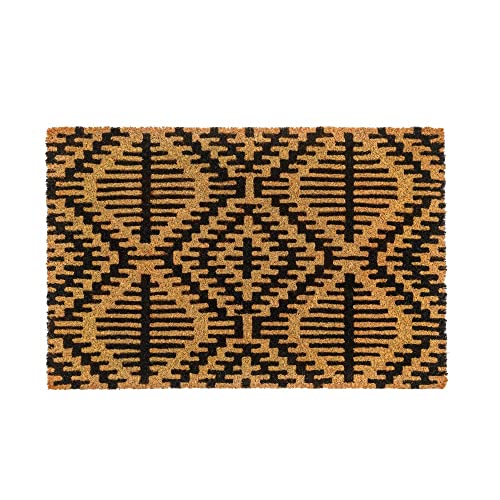 Tapete Decorativo LOLAHOME Geométrico (60 x 40 cm) LOLAhome - Tapetes de porta - geométrico, fibra de coco, 60 x 40 cm, antiaderente