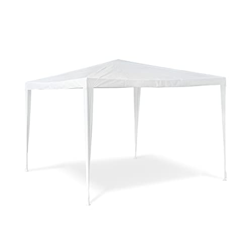 Pérgula Relaxdays | 250x300x300 cm - Branco Relaxdays - Toldos e gazebos - pérgula, relaxdays, 250x300x300cm, branco