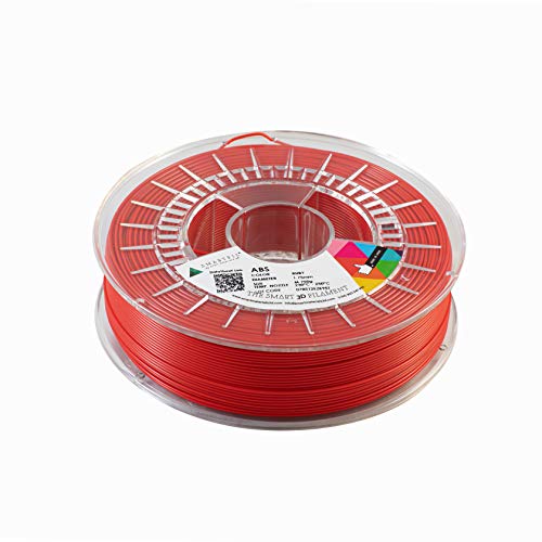 Filamento SMART FILAMENT Abs (Rubi - 750 g) SILVERLIT - Impressoras, fotocopiadoras e máquinas de fax - 750 g, abs, alta qualidade, certificado alimento