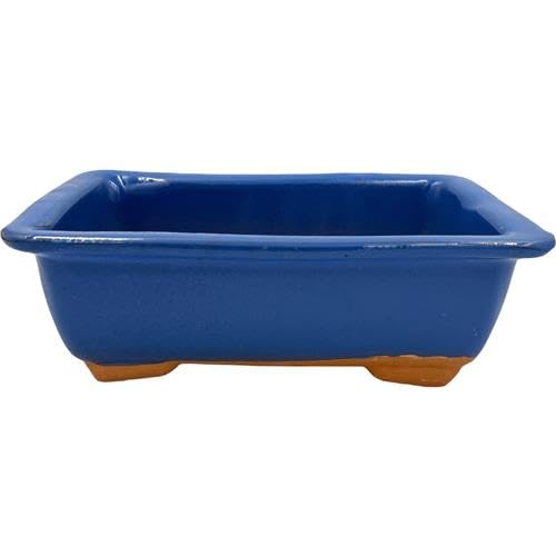 Vaso para Plantas FRANCACOR Terrina Bonsai FRANCACOR - Móveis de exterior - barro, esmalte, drenagem, 20x15x13 cm