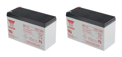 Bateria Recarregável YUASA NP7-12 (Para Carro Elétrico) Yuasa Corporation - Baterias de uso geral - 12 Ah, 7.2 V, sem-mantenção, chumbo-ácido