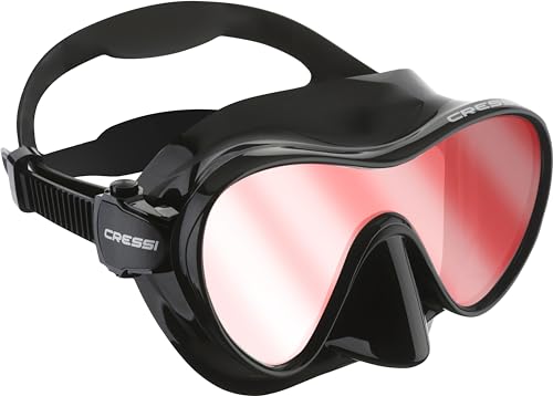 Máscara de Plástico Cressi Frameless F1 Cressi - Máscaras de mergulho e snorkeling - plástico, policarbonato, velcro, intercambiable