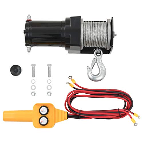 Guincho Elétrico VidaXL com Fio - 12V - 907kg vidaXL - Elevadores e guinchos - guincho elétrico, vidaxl, fio, 12V, 907kg, recuperação veículos