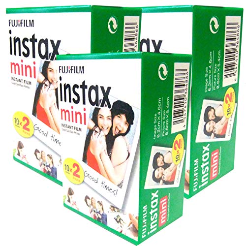 Recargas FUJIFILM Instax Mini Color (60 Folhas) Mini Film - Filme de câmera - 60 folhas, instax mini color, fujifilm