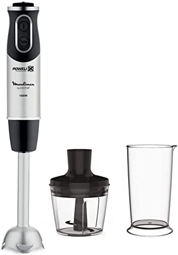 Varinha Mágica Moulinex QuickChef DD6578 | Preto Moulinex - Batedeiras e liquidificadores - 1000 W, 10 velocidades, turbo, anti-salpicos