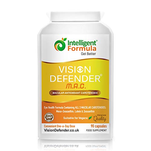 Suplemento Alimentar VISION DEFENDER Mac-Shield Your Eyes (90 cápsulas) Intelligent Formula - Vitaminas e suplementos - suplemento alimentar, mac-shield, 90 cápsulas