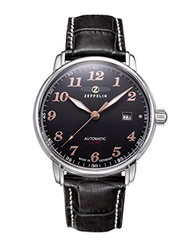 Relógio Masculino ZEPPELIN Graf Zeppelin Zeppelin - Relógios - relógio masculino, zeppelin graf zeppelin, efeito luz azul, aço inox, design elegante, carregamento solar