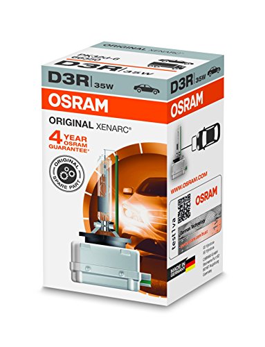 Lâmpada para faróis de automóveis OSRAM Xenarc Original D3R Osram - Iluminação de veículo a motor - faróis, resistente à água, preto