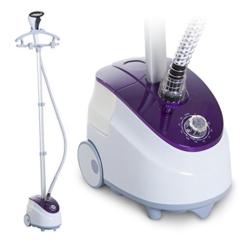 Ferro de Engomar a Vapor HOMCOM | 1800W | 21.5x30x150cm HOMCOM - Removedores de rugas - 1800W, a vapor, 21.5x30x15cm