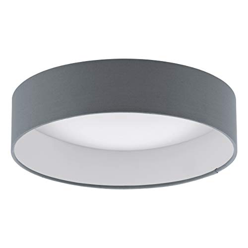 Iluminação de Teto EGLO Palomaro | Antracite, Branco EGLO - Luminárias Decorativas - plafon de teto, led, antracite, branco