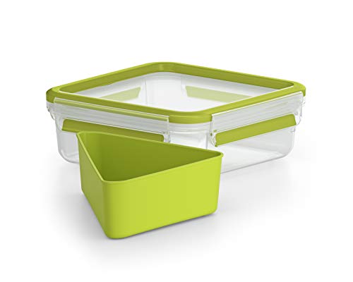 Caixa de Conservação EMSA Clip&Go (Vermelho - 0.85L) Emsa - Lancheiras e sacos - 0.85l, vermelho, termoplástico, elastómero