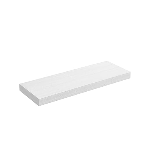 Estante VASAGLE Branco (20x60x3.8cm - Aço) VASAGLE - Prateleiras industriais - 20x60x3.8cm, MDF, aço, branco