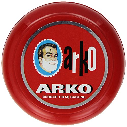 Creme de Barbear ARKO Shaving Soap em Tazinha (90 g) Arko - Creme de barbear - creme, barbear, 90g