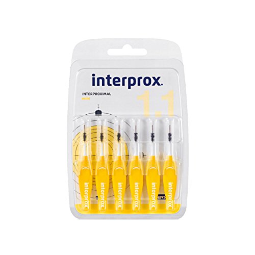 Escova de Dentes INTERPROX Amarelo (3x6 unidades) Dentaid - Escovas de dentes - amarelo, 3x6