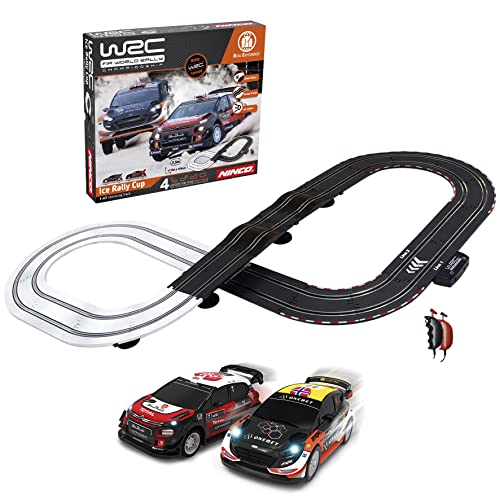 Conjunto de veículo e pista SPIN MASTER WRC Ice Rally Cup FABRICA DE JUGUETESFERRIOT-CRIC - Modelos em escala - veículo, pista, SPIN MASTER WRC Ice Rally Cup, 3,8 metros, comando de turbo