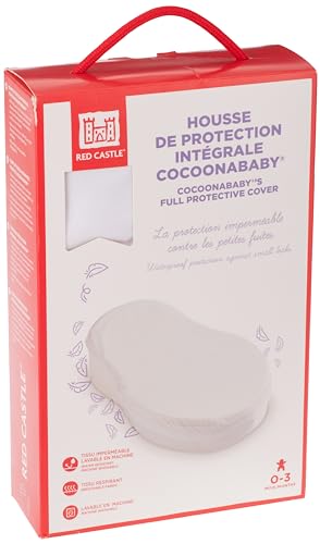 Red Castle Cocoonababy Capa Protetora Branco Red Castle - Capas para colchão - proteção, limpeza, berço