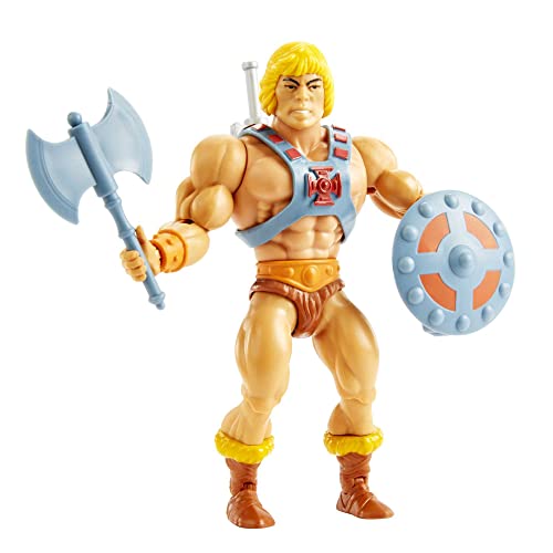 Figura de Ação MATTEL He Man (Idade Mínima Recomendada: 4 anos) Mattel - Bonecos de ação e brinquedo - he-man, mattel, masters of the universe, articulada, mini-comic, espada mágica