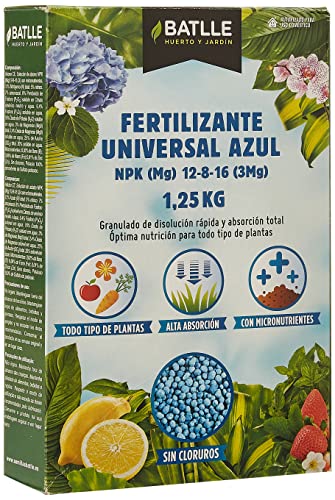 Sementes BATLLE FERTILIZANTES (Azul - 1,25 kg) Semillas Batlle - Adubos - fertilizantes, 125 kg, azul