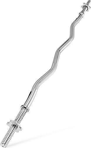 Barra de Pesas GYMTEK Longa (120 cm - Aço) Gymtek - Exercício e fitness - 120 cm, aço