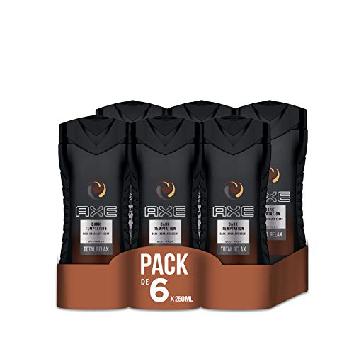 Conjunto de Sabonete AXE Dark Temptation (6 Un) AXE - Gel de banho - sabonete, dark temptation, 6 unidades