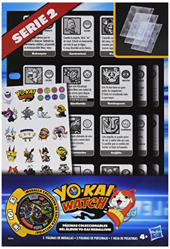 Figura de Ação YO-KAI WATCH Yo-kai Pages for the Medalium Album (Idade Mínima Recomendada: 6 anos) Yokai - Capas de cartão - colecionável, 6 anos, yo-kai watch, medalium