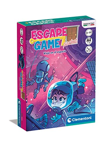 Jogo Coletivo CLEMENTONI Escape Game - Viagem no Espaço Devir Iberia - Jogos - jogo coletivo, escape game, viagem no espaço