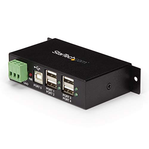 Hub de Interface StarTech.com ST4300USBM USB 2.0 Type-B 5000Mbit/s STARTECH.COM - Concentradores usb e firewire - usb 2.0, 5000mbit/s, type-b