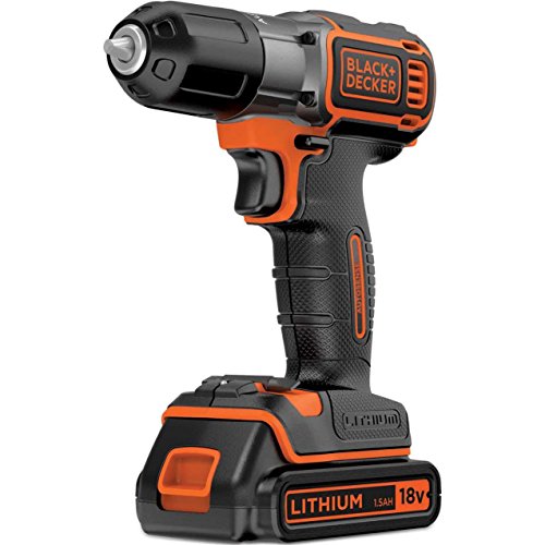 Berbequim BLACK & DECKER ASD184K-QW (300 rpm) BLACK + DECKER - Berbequins elétricos portáteis - 300 rpm, torque ajustável, segurança, parafusos automático
