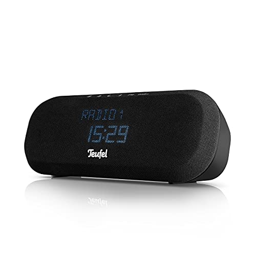 Rádio Despertador TEUFEL Radio One (Preto) Lutsprecher Teufel - Áudio - dynamore, estéreo virtual, 4 modos alarme, sleep, snooze