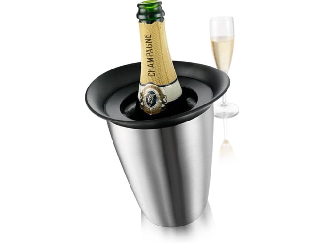 Mala de Termo VACU Vin Active Cooler Champagne Elegant Vacuvin - Baldes de bebidas e resfriadores - termo-isolante, 2 garrafas, polipropileno, espuma