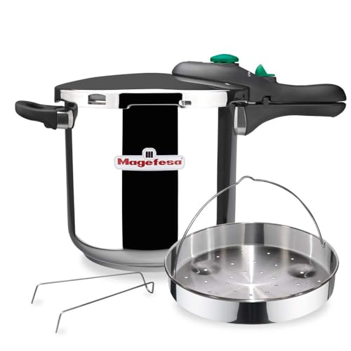 Panela de Pressão MAGEFESA Dynamic (5 L) Magefesa - Utensílios de cozinha - 5 l, aço inoxidável, pressão