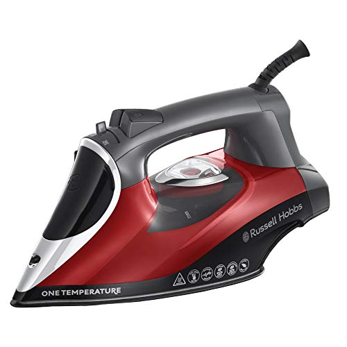 Ferro de Engomar RUSSELL HOBBS One Temperature Russell Hobbs - Ferros de engomar - 70-230ºC, 2600 W, spray