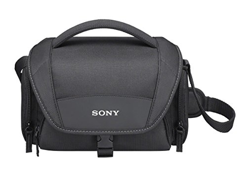 Bolsa SONY LCS-U21 (Preto - 16.5 x 11.5 cm) Sony - Bolsas e estojos para câmeras - compacta, acessórios, abertura rápida, ajustável