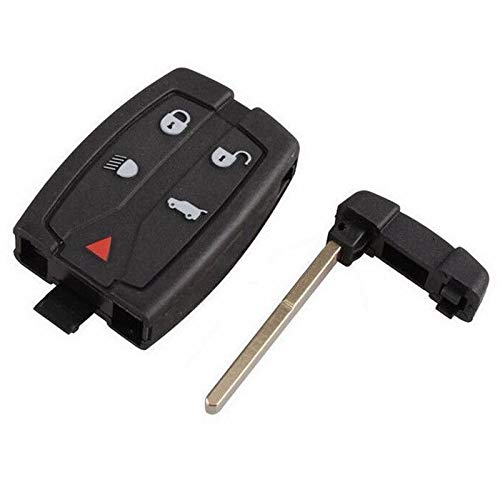Chaveiro para Automóveis LAND ROVER Freelander (Preto) AML - Peças de reposição para telemóveis - preto, metal, à prova de choque, resistente à corrosão