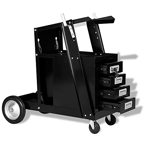 Caixa para Ferramentas Eléctricas VidaXL | Preto (Electricidade e Domótica) vidaXL - Manuseio de materiais - ferramentas elétricas, preto
