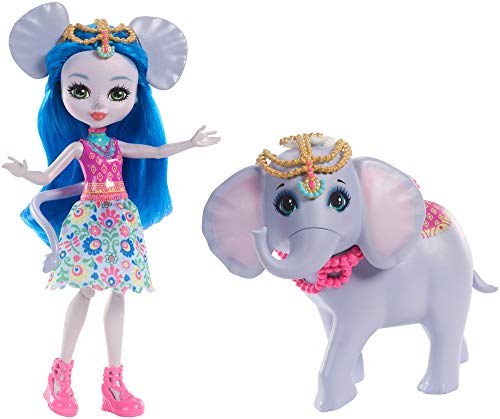 Boneca ENCHANTIMALS Ekaterina Elephant (Idade Mínima: 3 anos) Mattel - Bonecas - boneca, ekaterina elephant, enchantimals, elefantinho, 3 anos