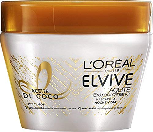 Máscara para o Cabelo LOREAL PARIS Elvive (300 ml) L'OREAL PARIS - Shampoo & condicionador - cabelo, 300 ml, loreal paris