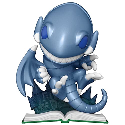Figura FUNKO POP! Animation: Yu-Gi-Oh!-Blue Eyes White Dragon Funko - Bonecos de ação e brinquedo - Yu-Gi-Oh!, Blue Eyes White Dragon, vinil, 9cm