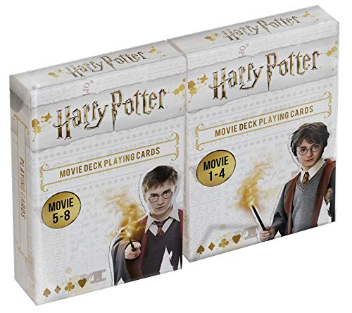 Carta de Felicitação CARTAMUNDI Harry Potter Cartamundi - Jogos de cartas - Harry Potter, conjunto 2 cartões, mensagem de felicidade, poker
