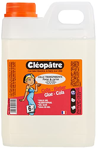 Cleópatra Transparente Adesivo 2Kg (Recondicionado Como Novo) CLEOPATRE - Cola e adesivos de hardware - transparente, alta resistência, sem solventes