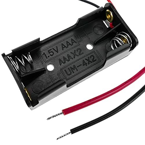 Be Matik 00100-01 portafitas e pilhas (Acessório Imagem e Som) BEMATIK.COM - Baterias - porta-pilhas, plástico preto, voltagem total
